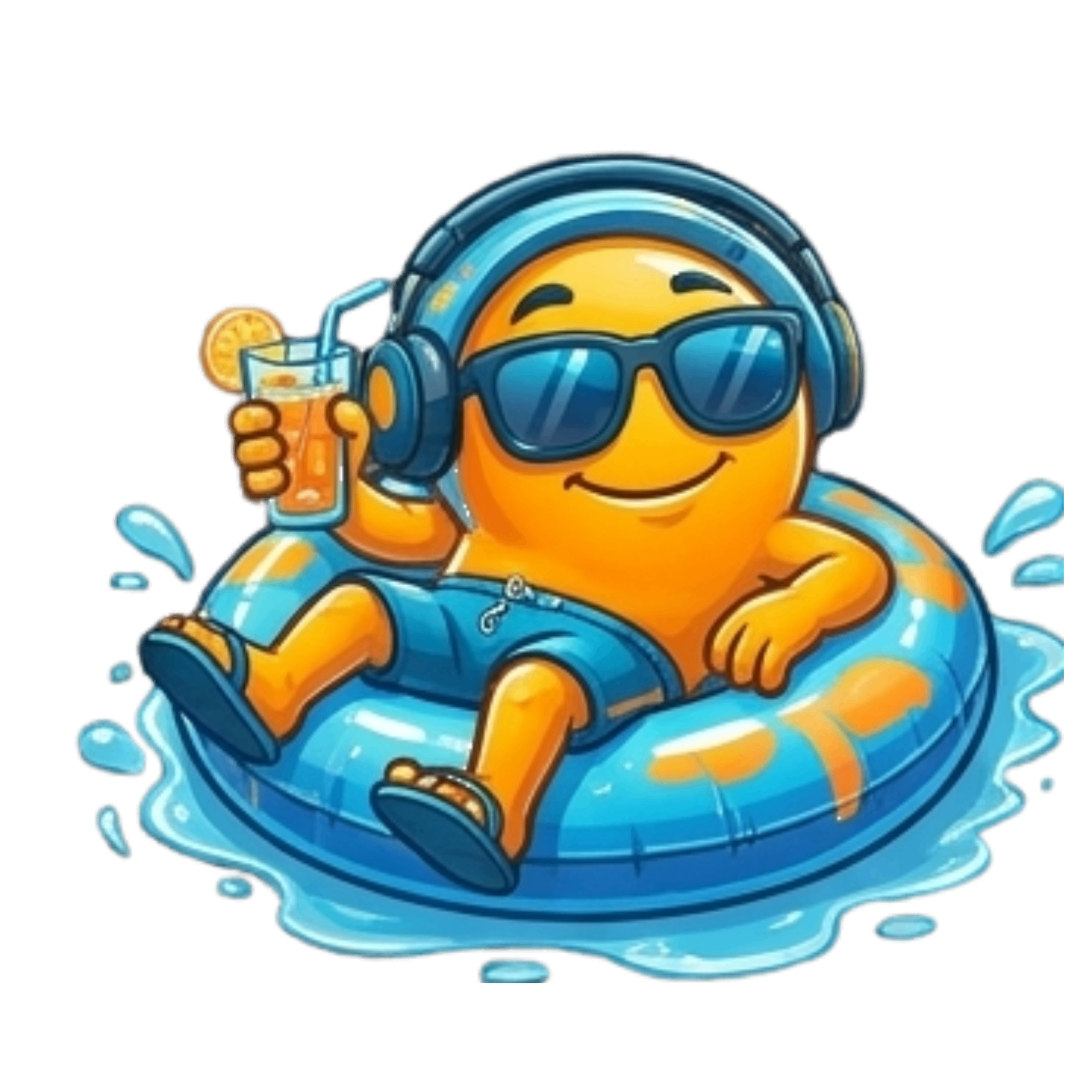 Splash, Poolside Pro's mascot