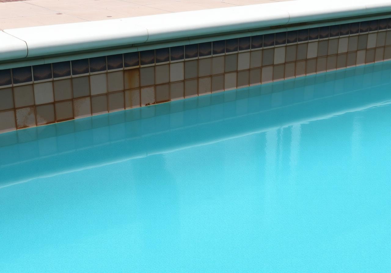 Pool Resurfacing — before